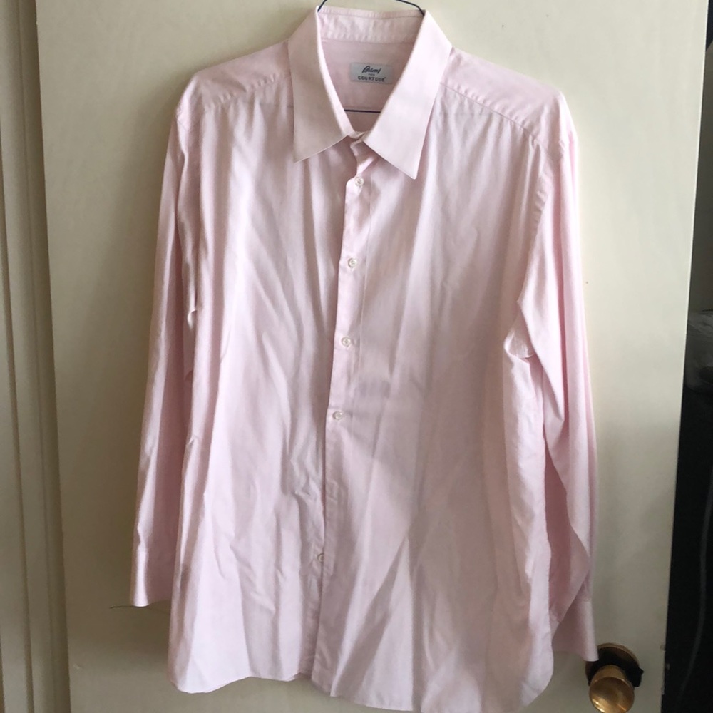 Long sleeve Brioni dress shirt